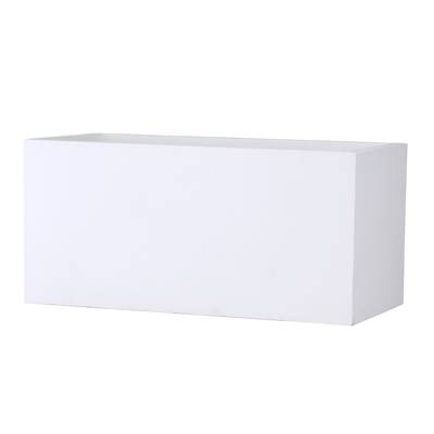 バスク プランター 100糎 白いこと 1個仕掛ける GA-0299WH 4573276829263【庭園 プランター ポット 鉢 今めかしい 庭 バス発着場 園芸 室内装飾 エクステリア 緑であることポット】