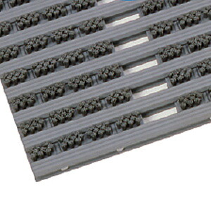 【別注サイズ/オーダーサイズお見積もり用】ハイラインブラシマット スタンダード【厚み約20mm ヒール歩行可 屋外用 泥落とし 雪落とし 業務用玄関マット 風除室 エントランス 工場 学校 ゴルフ場 寒冷地対策 ミヅシマ】|あいる専門館