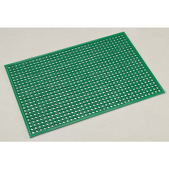 スワニーマット(75cm×90cm)【厚み約12mm 両面使用可能 泥落とし 雪落とし すべり止め 水切り 業務用玄関マット エントランス 風除室 コンビニ テラモト】