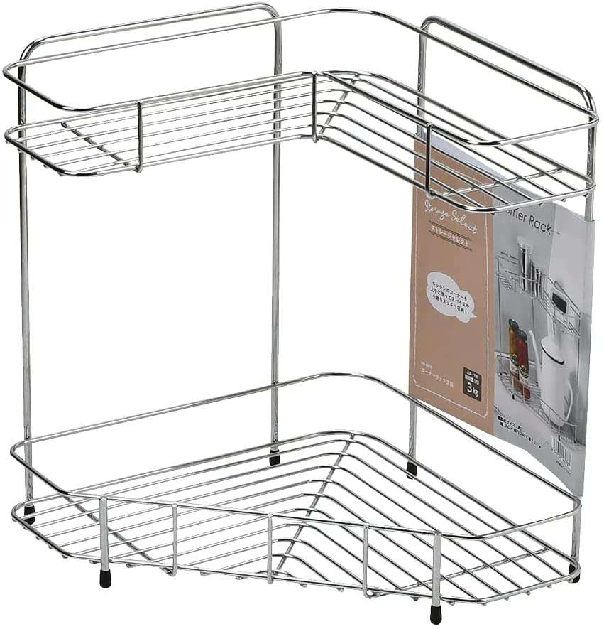 楽天市場】キッチン 収納 ストレージセレクト コーナーラック 2段 幅36