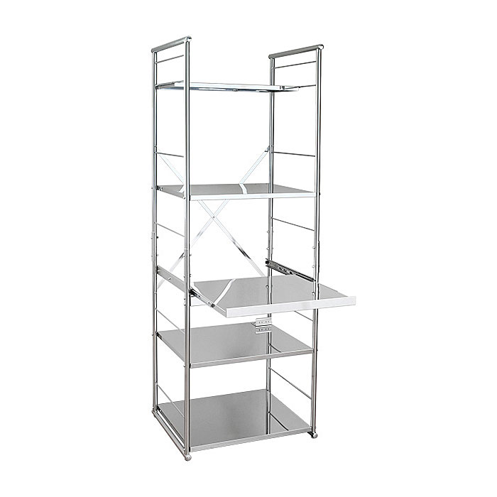 [売約済] adachi factory / 日本製ステンレス大型レンジラック 楽天市場】ステンレス大型レンジラック オープン ハイ キッチンラック