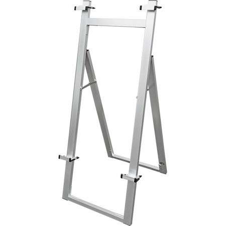 アルミフリーイーゼル430タイプ AFEZ430【W430×D480×H1180mm A2/B2/A1 片面 対応パネル寸法Ｗ480~650/H550~1100/t\u003d30mm以下 頑丈 屋外対応 パネル ポスター スタンド 常磐精工】