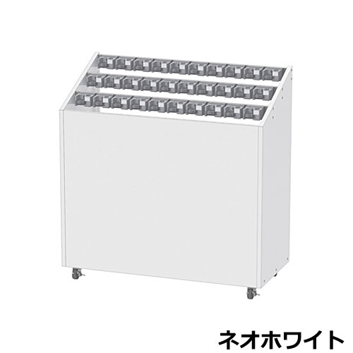 アンブレラスタンドNEO KGF 30本用 円柱錠 USN-KGF-30 W97.2×D44×H100糎【スチール写真製 鍵電話番号うつり変わり可 御役目用傘立て 鍵付き添い人傘立て 円柱錠 足懸かり鍵を掛ける マスターキー付 キャスター付 執務室 部屋の入り口 エントランス状態 ぶんぶく】