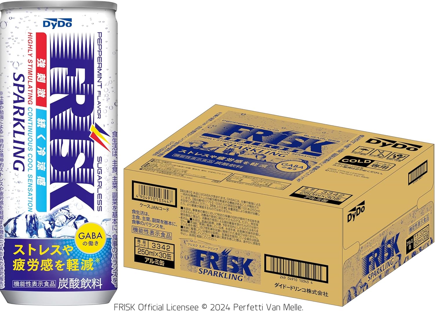 楽天市場】ダイドー フリスク スパークリング 250ml 缶 30本入 FRISK