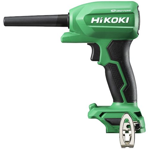 工機ホールディングス（株）ＨｉＫＯＫＩ １８Ｖコードレスエアダスタ 小型手合い 本体のみ 緑であること RA18DA-NN 522-7456