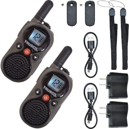 楽天市場】ポケットトランシーバー2個セット T17-042LY-2P ANDO製