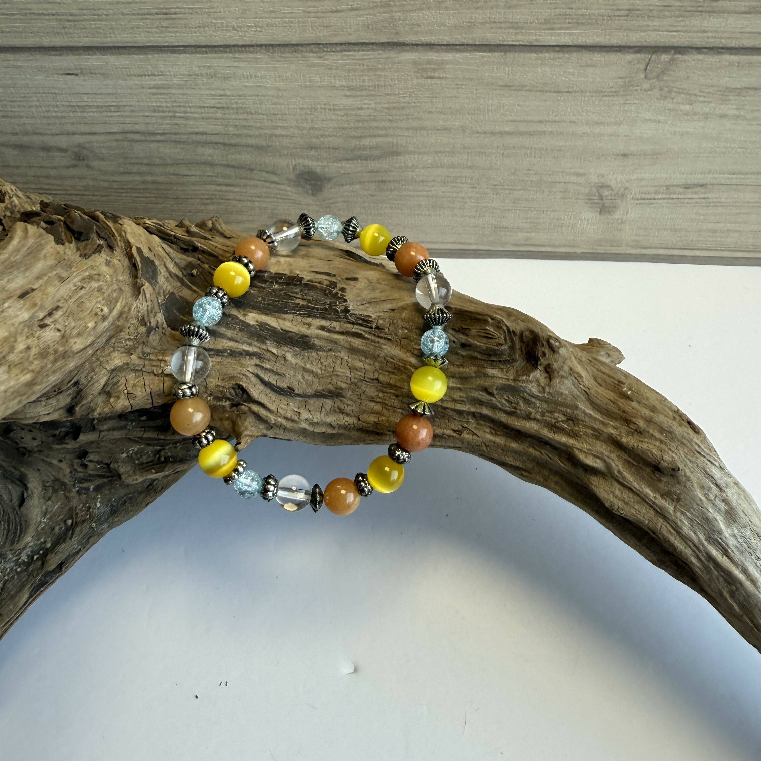 楽天市場】【お守りブレスレット】五色念珠天然石ブレスレット【五色