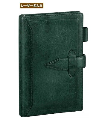 【名入れ代込】 ダ・ヴィンチ グランデ 聖書サイズ システム手帳 ロロマクラシック グリーン DB3011M 名入れ 【レイメイシステム手帳】｜アイソル店