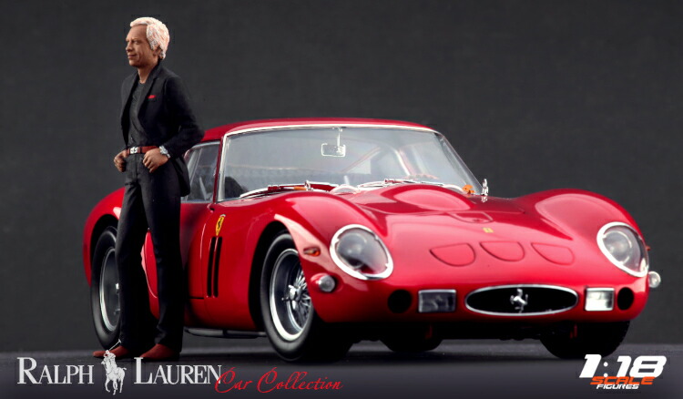 空想科学小説 Scale Figures 1/18 ラルフローレン 建築家 図形 Designerfigur Ralph Lauren ※ミニカーは属するしません。