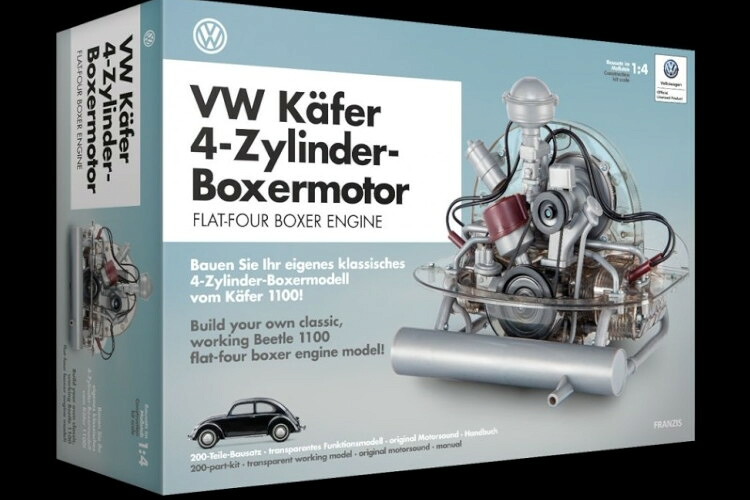エンジン キット 1/4 VW ビートル 4 シリンダー ボクサーVW Beetle 4 cylinder Boxer engine 1/4 kit｜Reowide モデルカー カタログ SHOP