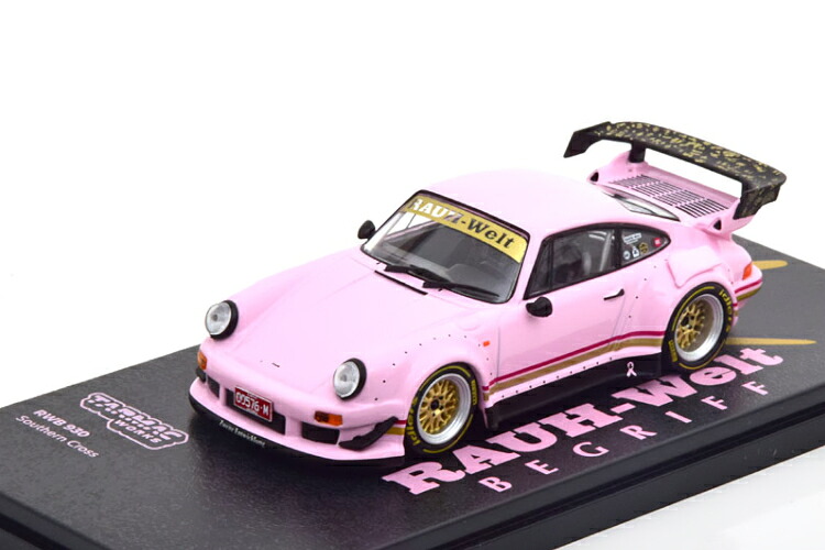 ターマック 1/43 ポルシェ RWB 930 ラフ・ヴェルト サザン クロス ピンク Tarmac 1:43 Porsche RWB 930 Rauh Welt Southern Cross pink