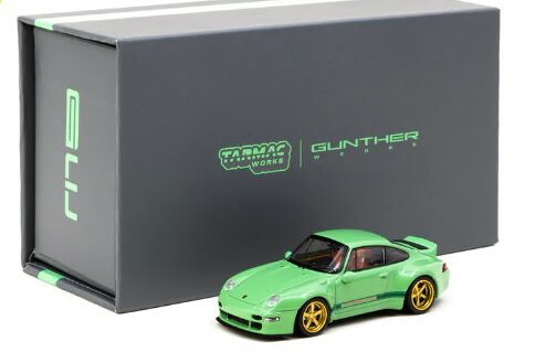 ターマックワークス 1/64 ガンサーワークス 993 グリーン Tarmac Works 1/64 Gunther Werks 993 Green - HOBBY64