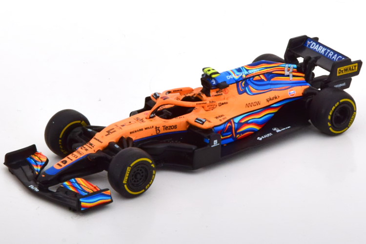 ターマックワークス 1/64 マクラーレン MCL35M アブダビGP 2021 Norris Tarmac Works 1:64 McLaren MCL35M GP Abu Dhabi 2021 Norris