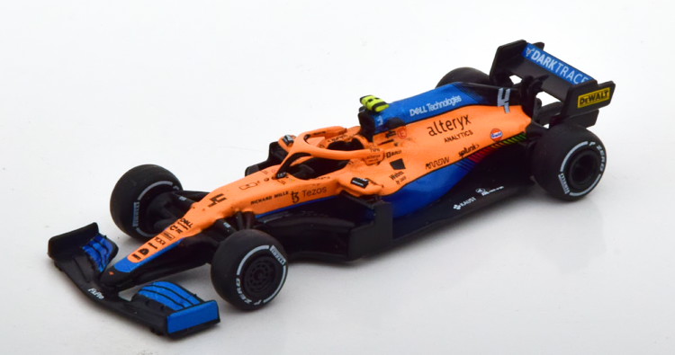 ターマックワークス 1/64 マクラーレン MCL35M イタリアGP 2021 Norris デカール付き Tarmac Works 1:64 McLaren MCL35M GP Italy 2021 Norris with Decals