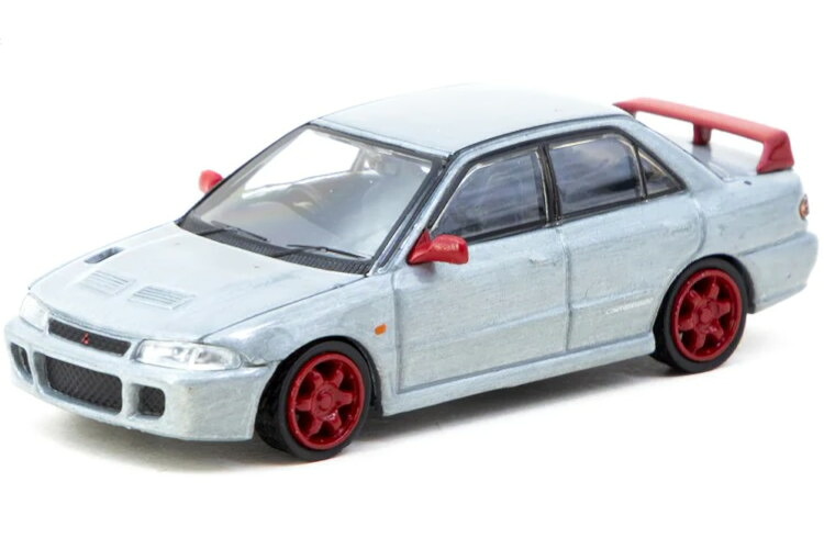 ターマックワークス 1/64 三菱 ランサー GSR エボリューション レッド チェイスカーTarmac Works 1:64 Mitsubishi Lancer GSR Evolution Red chase car｜Reowide モデルカー カタログ SHOP