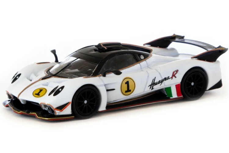 ターマック 1/64 パガーニ ゾンダ レボリューション ホワイト ゾンダR Amazon.com: Pagani Zonda R Bianco Benny White and Black