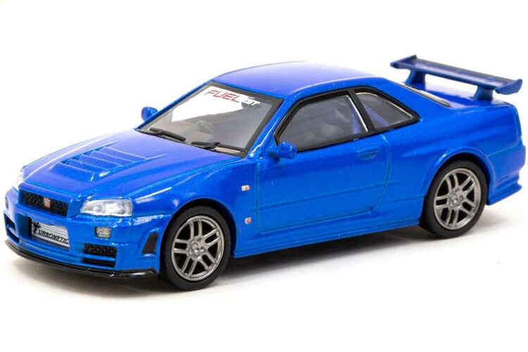 シュコー × ターマックワークス 1/64 ニスモ R34 GT-R Z-チューン フューエルフェスト 日本の首都 2023Schuco × Tarmac Works 1:64 Nismo R34 GT-R Z-tune FuelFest Tokyo 2023 ミニカー・トイカー-乗り物のおもちゃ-おもちゃ