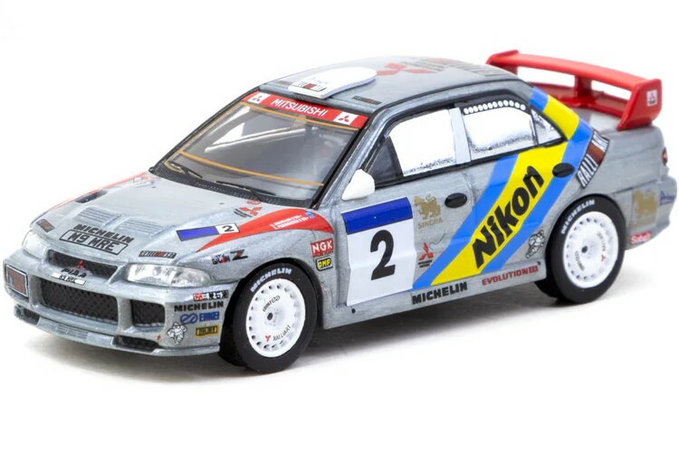 ターマックワークス　1/64　ランサー エボリューション VI　WRC モデルインプレッション】Tarmac Works 1/64 Mitsubishi Lancer