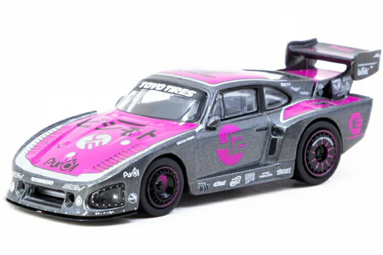 ターマックワークス x イクソ 1/64 ビシモト ポルシェ 935 K3V トレーディングカード付き Tarmacworks x IXO 1:64 Bishimoto Porsche 935 K3V with Trading Card
