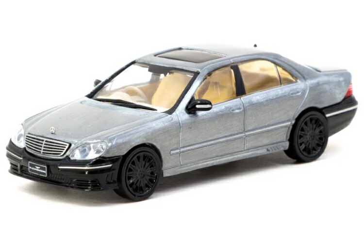 ターマックワークス 1/64 メルセデス ベンツ Sクラス ヴァルド ブラック チェイスカーTarmac Works 1:64 Mercedes-Benz S Class Wald Black Chase car