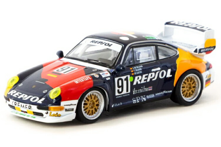 シュコー × ターマックワークス 1/64 ポルシェ 911 GT2 ル・マン24第四次元 1995 #91 COLLAB64Schuco x Tarmac Works 1:64 Porsche 911 GT2 24h LE MANS 1995 #91 COLLAB64