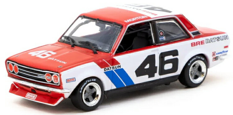 ターマックワークス 1/64 BRE ダットサン 510 トランザム 2.5 チャンピオンシップ 1971 #46 USA スペシャル エディション Tarmac Works 1:64 BRE Datsun 510 Trans-Am 2.5 Championship 1971 N46 USA Special Edition