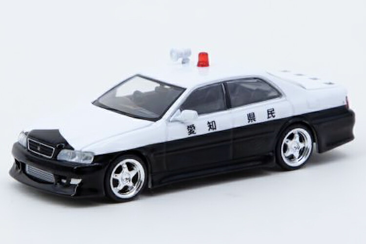 ターマック ワークス 1/64 トヨタ 追跡者 JZX100 ヴェルテックス 黒いこと 白いことTARMAC WORKS 1:64 Toyota Chaser JZX100 VERTEX Black White