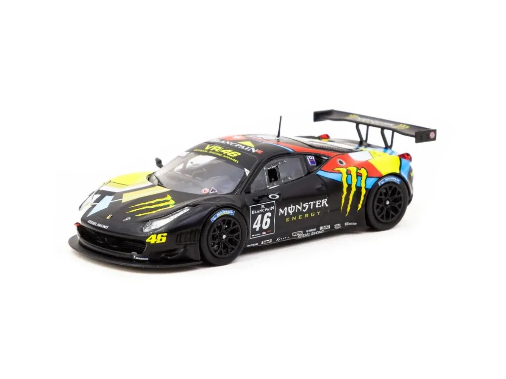 ターマックワークス 1/64 フェラーリ 458 イタリア GT3 ブランパン耐久シリーズ 2012 モンツァ#46 Tarmac Works 1:64 Ferrari 458 Italia GT3 Blancpain Endurance 2012 MONZA #46