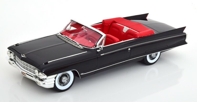 Mitica 1/18 キャデラック エルドラド ビアリッツ コンバーチブル オープンカー 1962 ブラックMitica 1:18 Cadillac Eldorado Biarritz Convertible open 1962 black|Reowide モデルカー カタログ SHOP