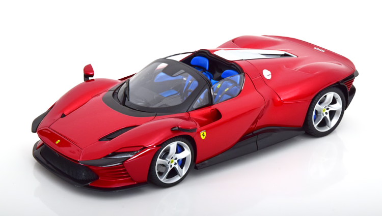 ブラーゴ シグネチャー シリーズ 1/18 フェラーリ デイトナ SP3 2021 レッドメタリック 開閉Bburago Signature Series 1:18 Ferrari Daytona SP3 2021 redmetallic｜Reowide モデルカー カタログ SHOP