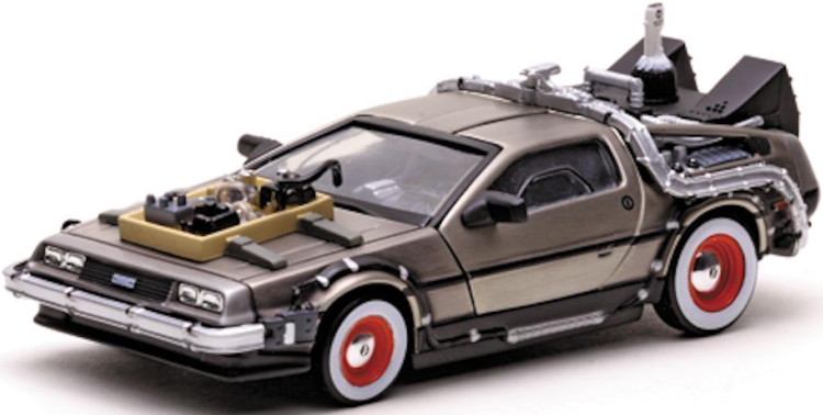 フィテッセ 1/43 デロリアン DMC 12 うしろ側 トゥ ザ 此れから 3Vitesse 1:43 DeLorean DMC 12 Back To The Future III