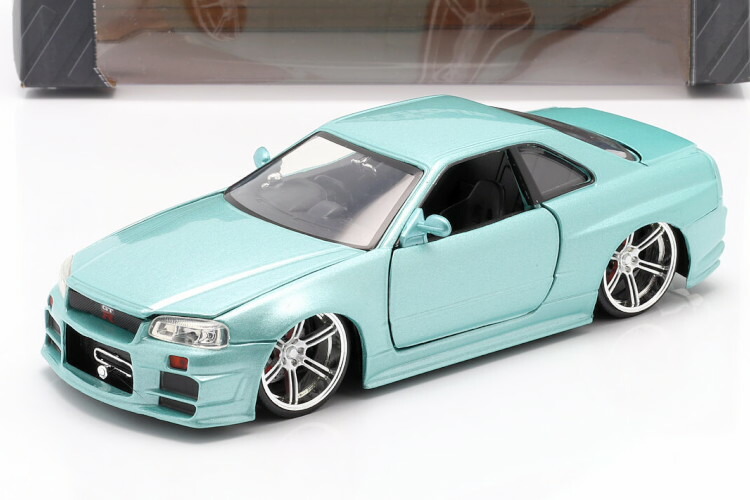 楽天市場】【国内在庫品】JADA TOYS 1/24 日産 スカイライン GT-R R34