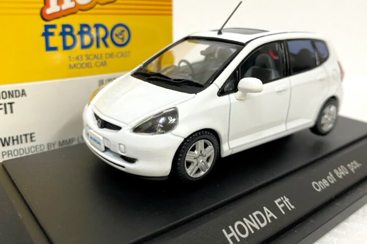 楽天市場】エブロ 1/43 ホンダ フィット (ジャズ) ムゲン レッド