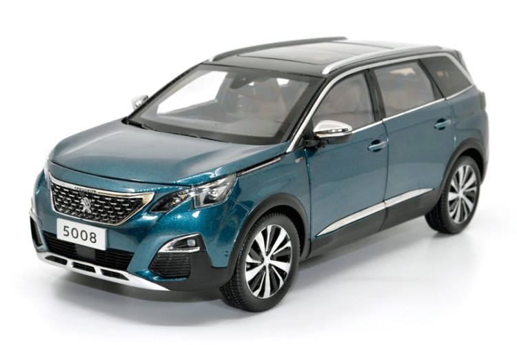 プジョー特注 1/18 プジョー 5008 2018 ダイキャストモデルカー ブルー 開閉1:18 Peugeot 5008 2018 Diecast Model Car|Reowide モデルカー カタログ SHOP