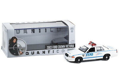 緑であることともし火 1/43 ジェラルド・r・フォード ジャケット冠 ビクトリア NYPD 2003 TV つづき物 クワンティコ (2015-18)Greenlight 1:43 Ford Crown Victoria NYPD 2003 TV series Quantico (2015-18) 車-ミニカー・トイカー
