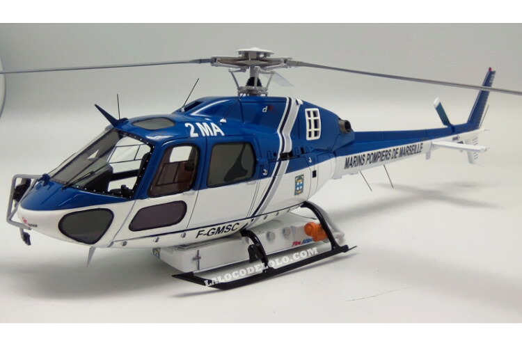 アラート 1/43 アエロスパシアル ヘリコプタ 1990 青み/白いこと 225機押さえるALERTE 1/43 AEROSPATIALE AS 355 ECUREUIL HELICOPTER MARINS SAPEURS POMPIERS 1990 BLUE WHITE LIMITED 225 ITEMS