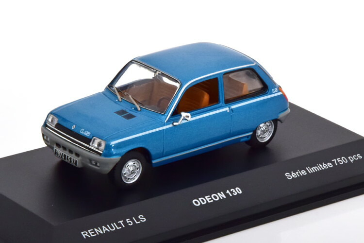 ODEON 1/43 ルノー 5 LS ブルーメタリック 750台限定 Odeon 1:43 Renault 5 LS bluemetallic Limited Edition 750 pcs