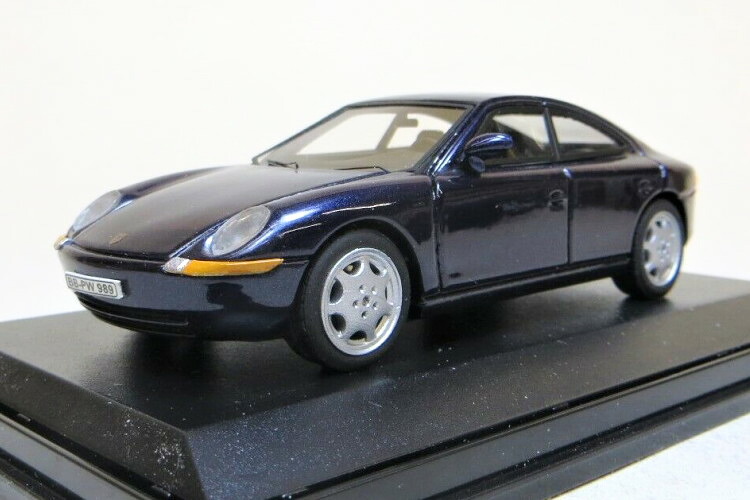 RIALTO MODELS 1/43 ポルシェ 989 基本形 1988 青み 100台押さえるRIALTO MODELS 1/43 PORSCHE 989 PROTOTYPE 1988 BLUE LIMITED 100 ITEMS