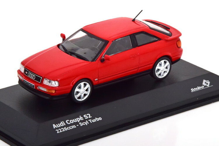 I-Scale 1/43 アウディ特注 TT RS クーペ Catalunya レッド S (FV)