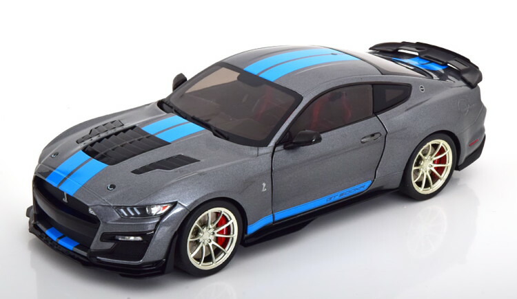 新品 1/43 ソリド 新型 シェルビー マスタング GT500 グレー ソリド 1/43 シェルビー マスタング GT500 2020 グレー/グリーン
