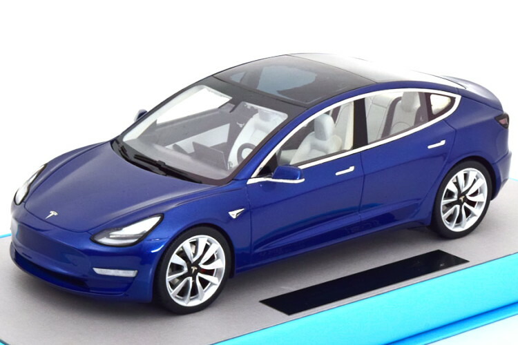 vip テスラ　モデルS ブルー　1/64 ミニカー　青　Tesla ' Amazon.co.jp: vip テスラ モデルS ブルー 164 ミニカー 青