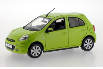 kyosho 1/43 ニッサン マーチ ストライプVer. 1/43 京商 ミニカー日産 マーチ 12SR ニスモストライプ シルバー