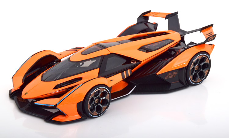 【匿名配送】ランボルギーニ V12 ヴィジョン グランツーリスモ マイスト マイスト ランボルギーニ V12 VISION GRAN TURISMO GREEN 1/18