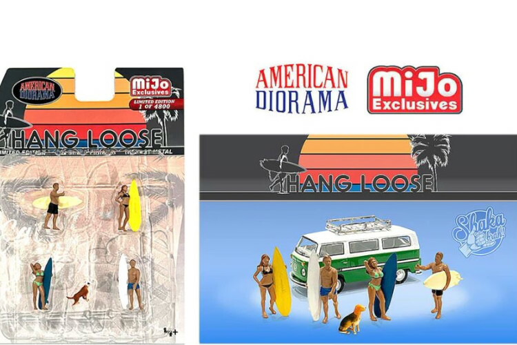 アメリカンジオラマ　カーミート3　1/64スケール　フィギュア 楽天市場】アメリカンジオラマ 1/64 フィギュアセット