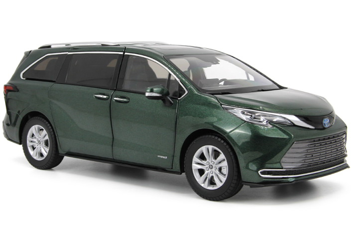 1/18 トヨタ シエナ TOYOTA SIENNA Amazon | 1/18 トヨタ シエナ SIENNA MPV WH | ミニカー・ダイ