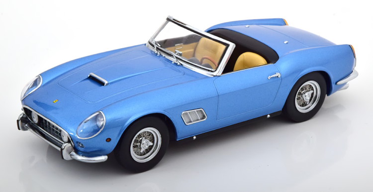 KKスケール フェラーリ250SWB ベルリネッタ 1/18ミニカー Y0937 KKscale】フェラーリ 250 SWB ベルリネッタ 1960 ブルー 1/18 スケール