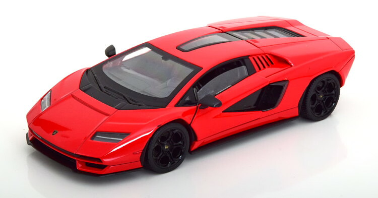 Welly 1/24  ランボルギーニ カウンタック LPI800-4 2022 赤いこと 開閉Welly 1:24  Lamborghini Countach LPI800-4 2022 red 車-乗り物のおもちゃ