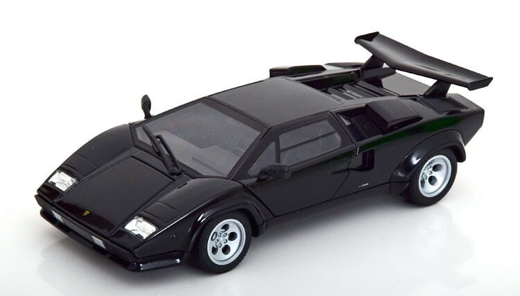 Welly 1/24 ランボルギーニ カウンタック LP5000 S 1985 黒いこと 開閉Welly 1:24 Lamborghini Countach LP5000 S 1985 black おもちゃ-乗り物のおもちゃ