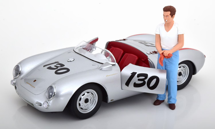 価格変更1/18 シュコー ポルシェ550Spyder ジェームスディーン限定品 hqdefault.jpg