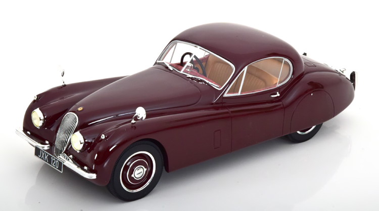 ミニカー　1/18 ジャガー XK120 FHC 1951-1954(パステルブルー) [CML1822] Modellauto Jaguar XK120 FHC pastel blue 1951-1954 Cult Scale